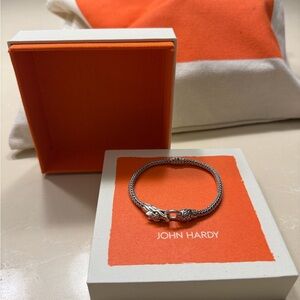 John Hardy Silver Dragon Naga Bracelet